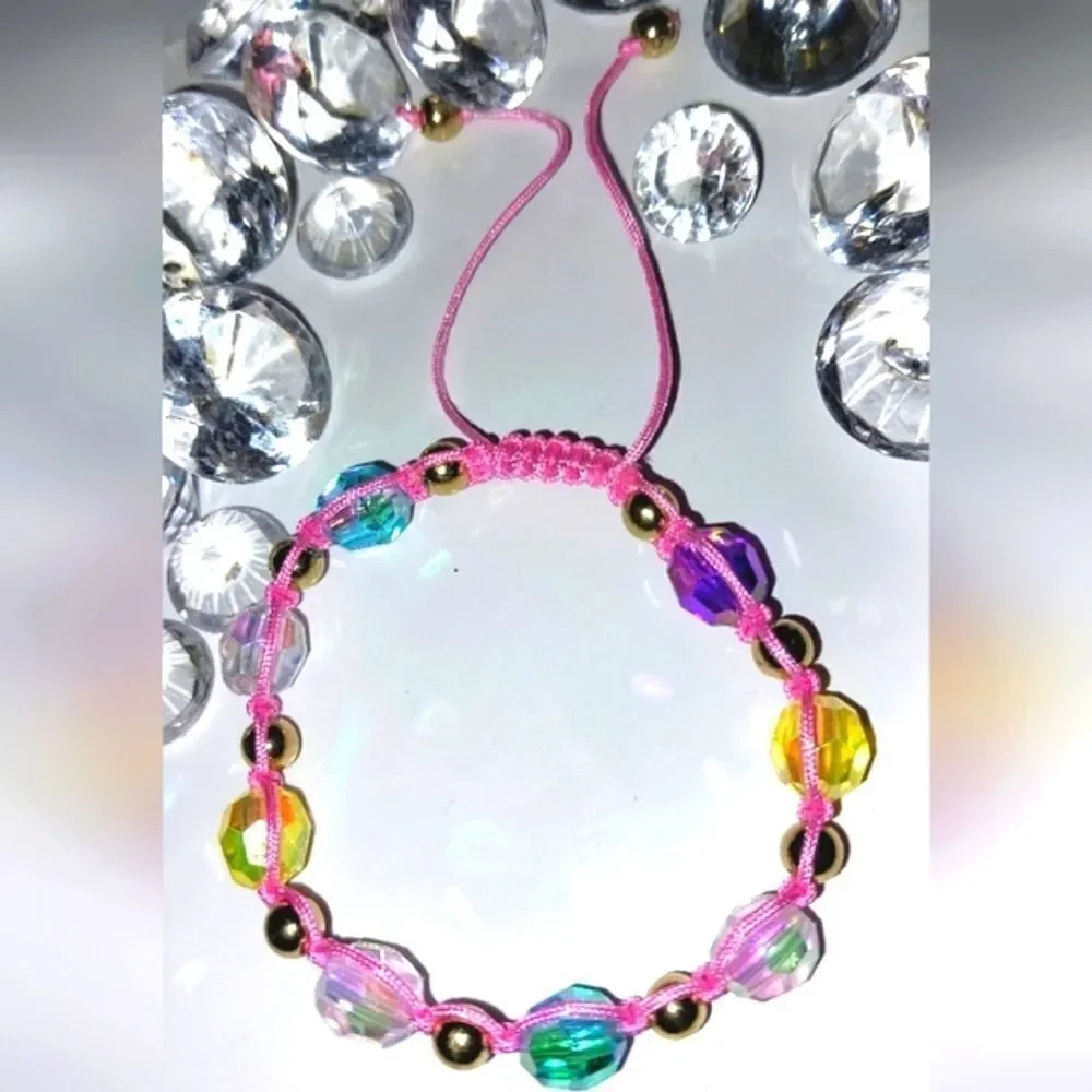 Beautiful Youth Girls adjustable beaded bracelet